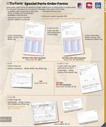 PARTS SPECIAL ORDER FORMS