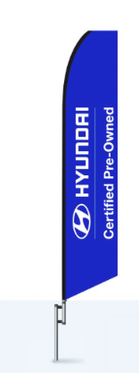 Hyundai Swooper Flag