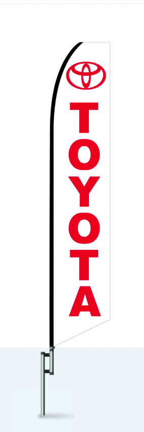 Toyota Swooper Flag