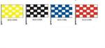 Checker Window Clip On Flags