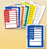 Stock Control Stickers