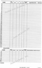 Service Dept.Routing Sheets