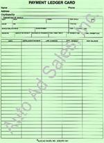 Payment Ledger Cards