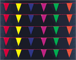 Fluorescent Pennants