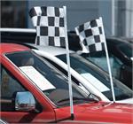 Checkered Antenna Pennants