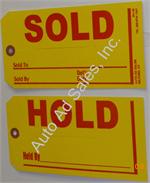 Sold - Hold Tags - SH-48