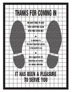 Floor Mats Plastic Coated