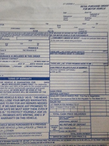 Retail Purchase Orders (Cash Sale) CS-1