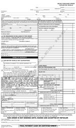 Retail Purchase Orders For New Or Used Cars 1036C